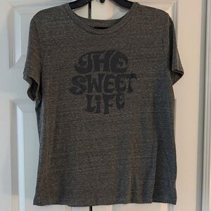 Gray Graphic T-Shirt